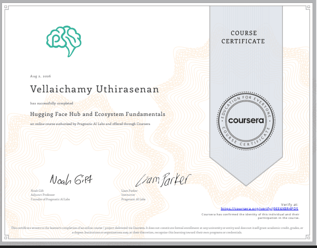 Hugging Face Hub And Ecosystem Fundamentals
