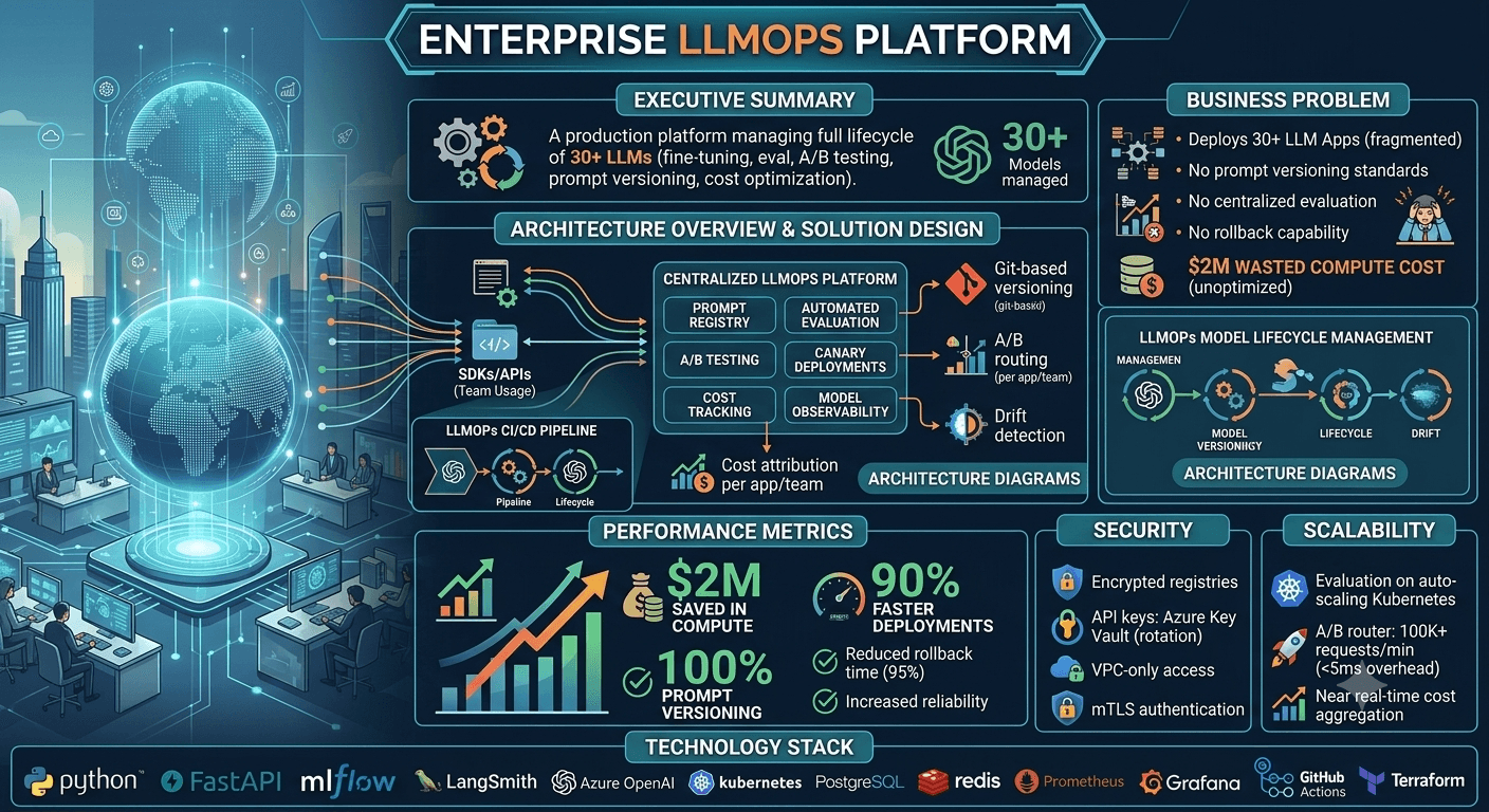 Enterprise LLMOps Platform